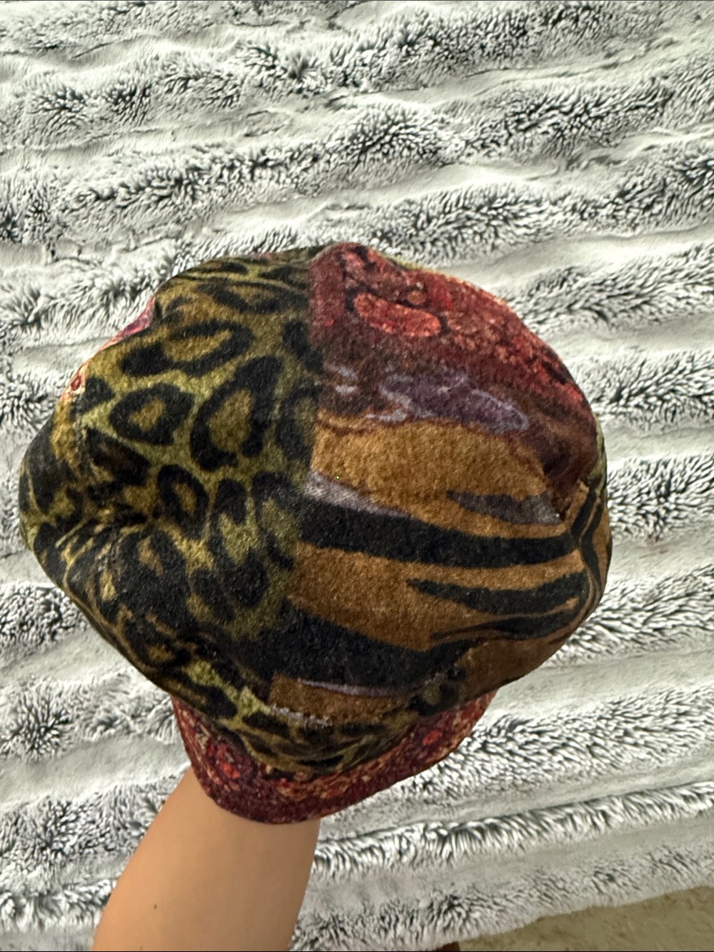 SELF-MADE Leopard & Patchwork Bucket Hat - Picture 9 of 10
